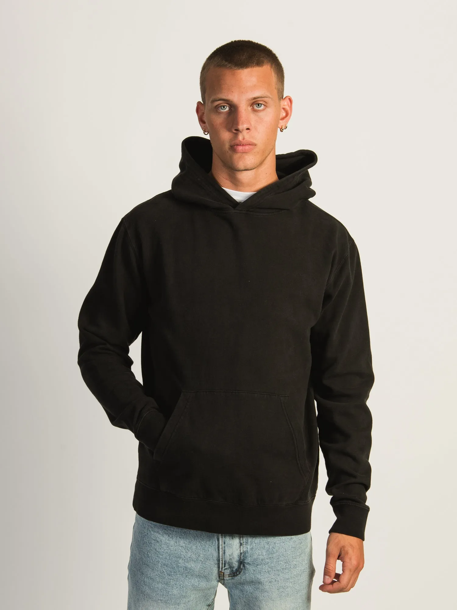 KOLBY PARKER VINTAGE WASH HOODIE - BLACK sold by Kolby