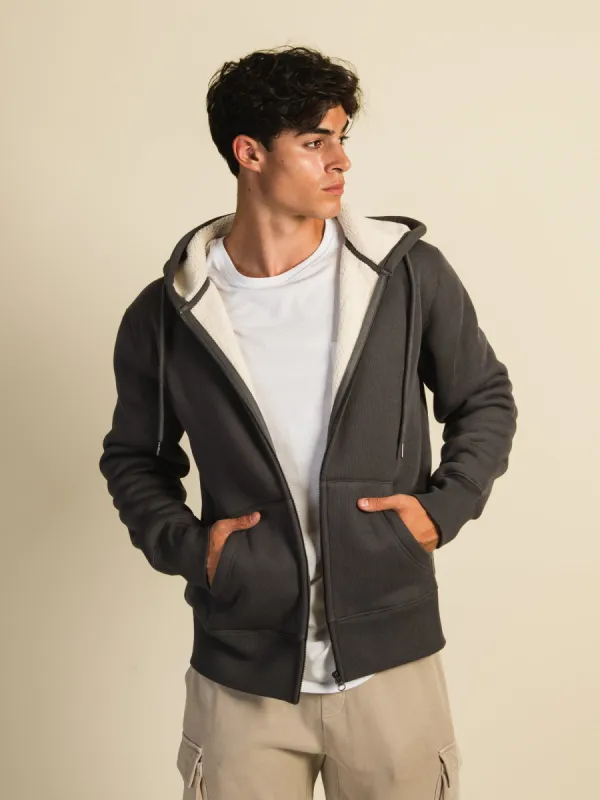 KOLBY SHERPA LINED FLEECE HOOD sold by Kolby