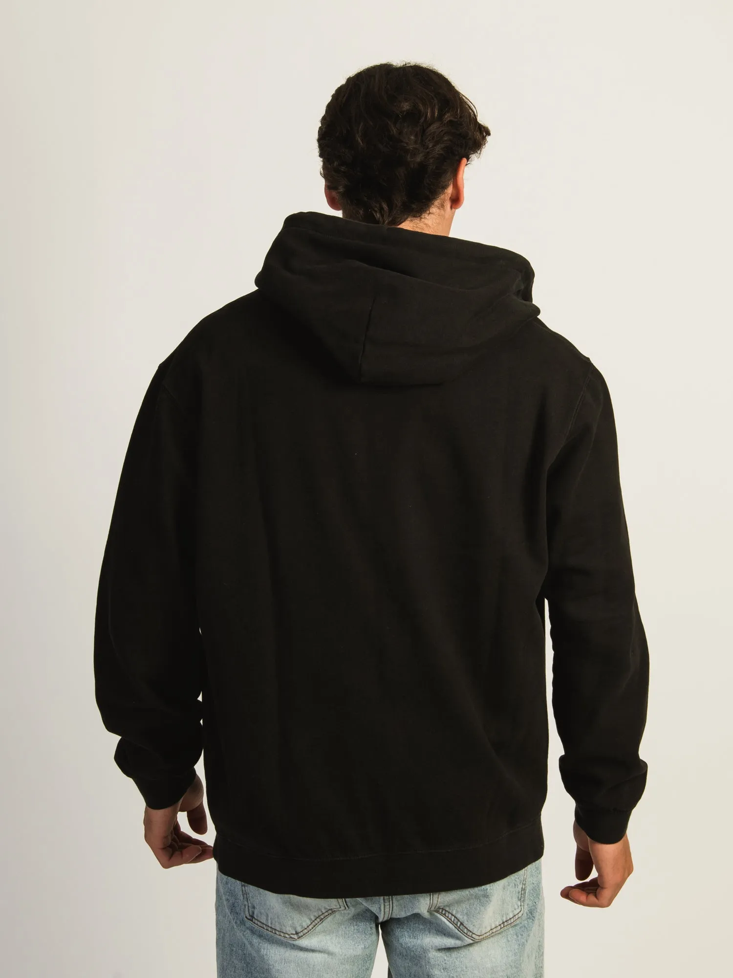 KOLBY PARKER VINTAGE WASH ZIP HOOD - BLACK sold by Kolby product image thumbnail 2
