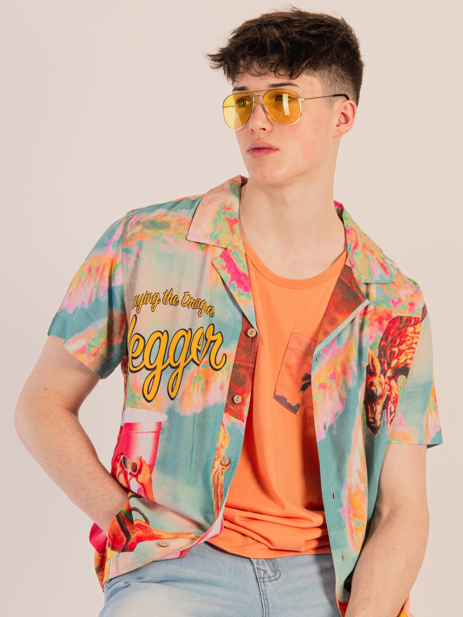 KOLBY RAYON PRINTED SHIRT sold by Kolby product image thumbnail 2