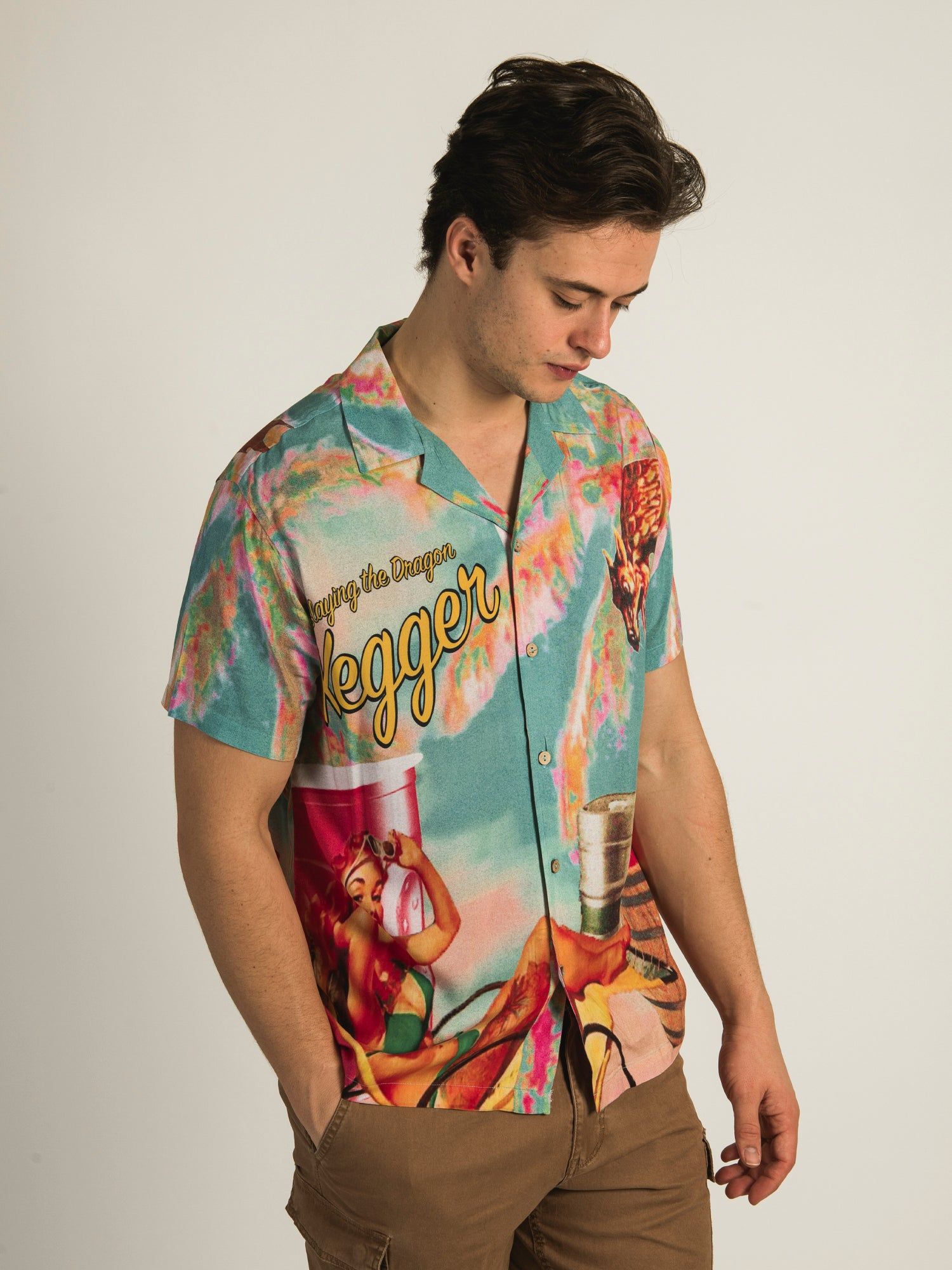KOLBY RAYON PRINTED SHIRT sold by Kolby product image thumbnail 4