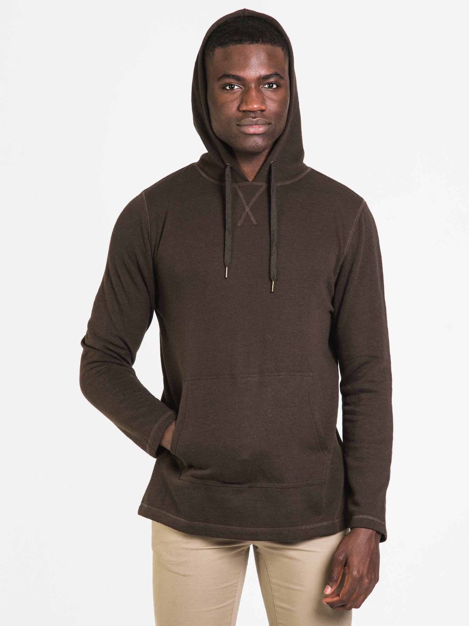 KOLBY MELANGE PULLOVER HOODIE sold by Kolby