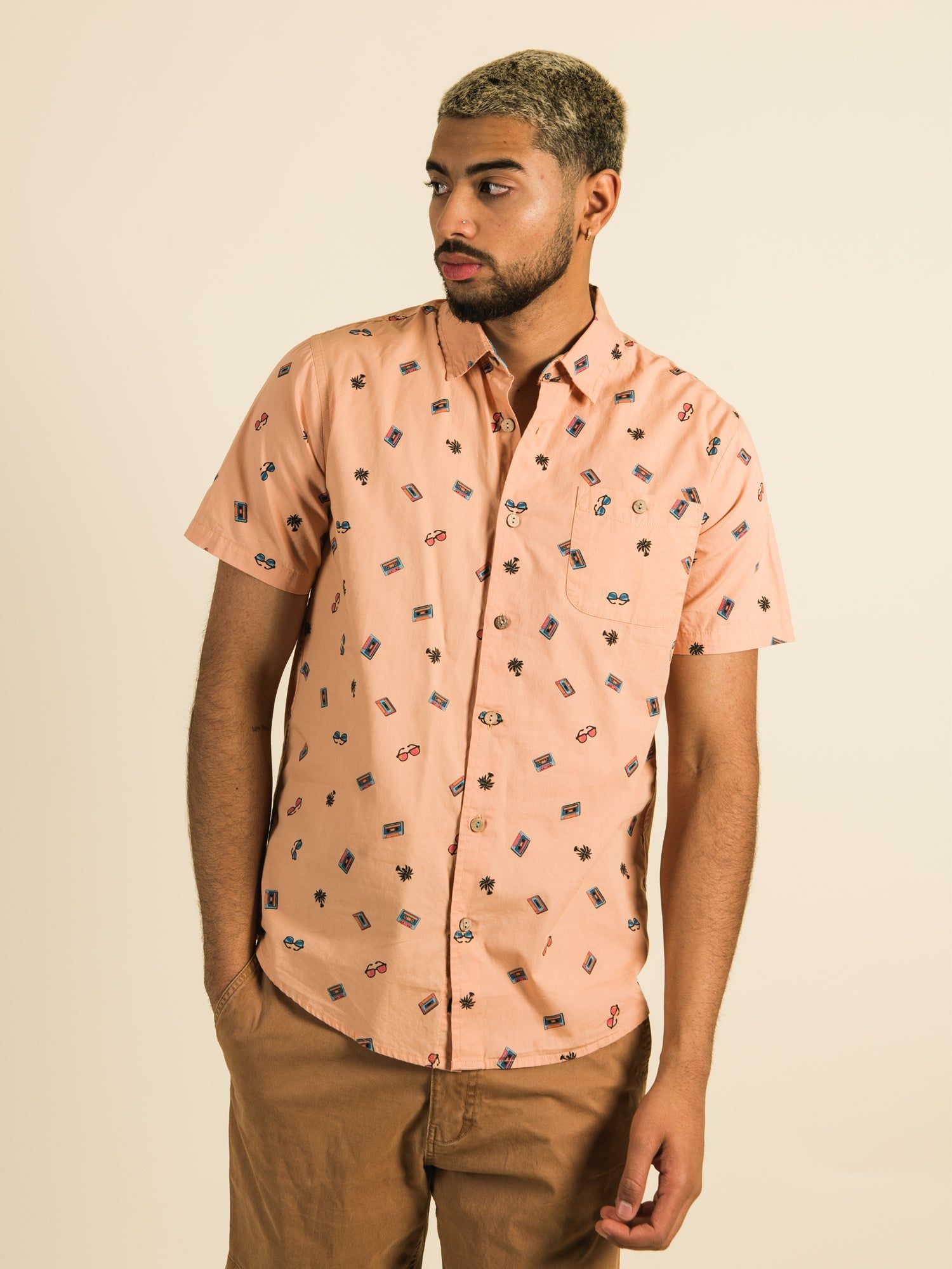 KOLBY ARCHER DITSY SHORT SLEEVE T-SHIRT sold by Kolby