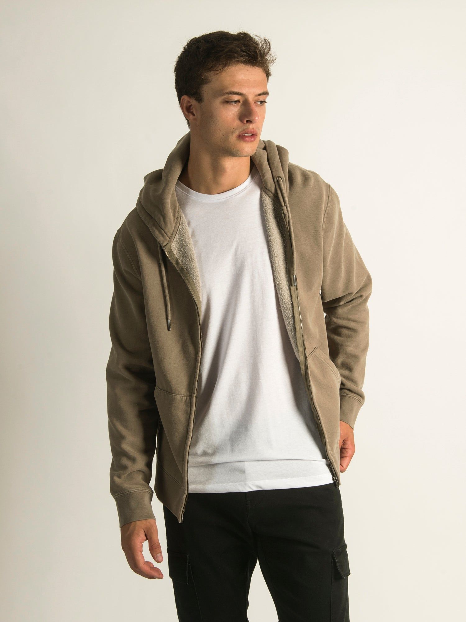 KOLBY RALLY ZIP FRONT HOODIE sold by Kolby