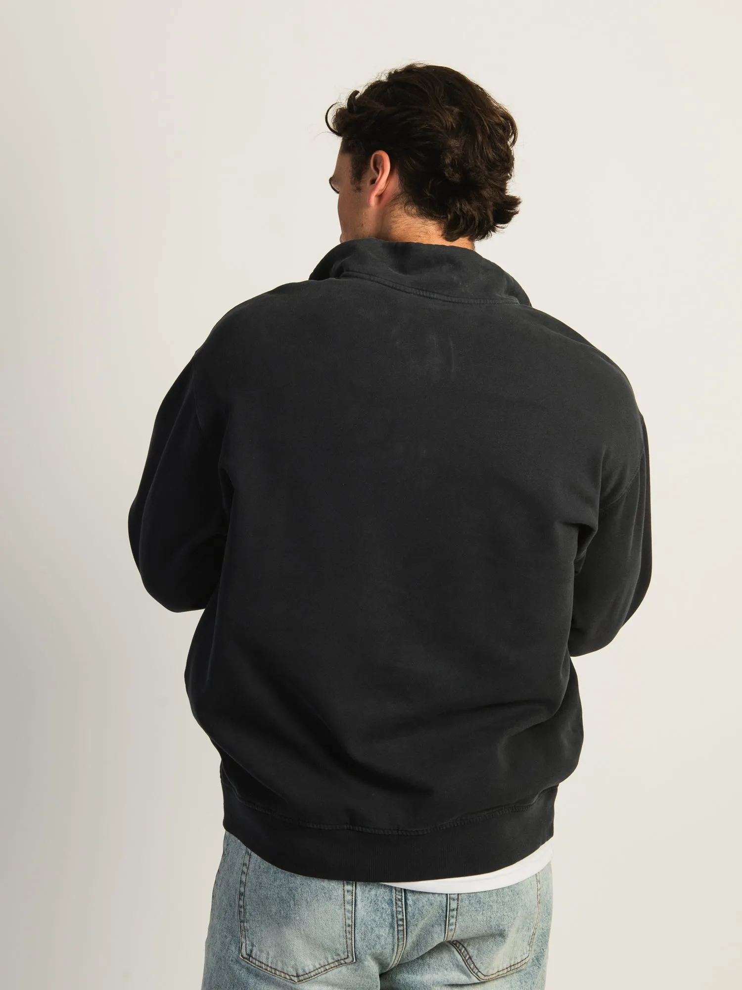 KOLBY PARKER VINTAGE WASH QUARTER ZIP - NAVY sold by Kolby product image thumbnail 2