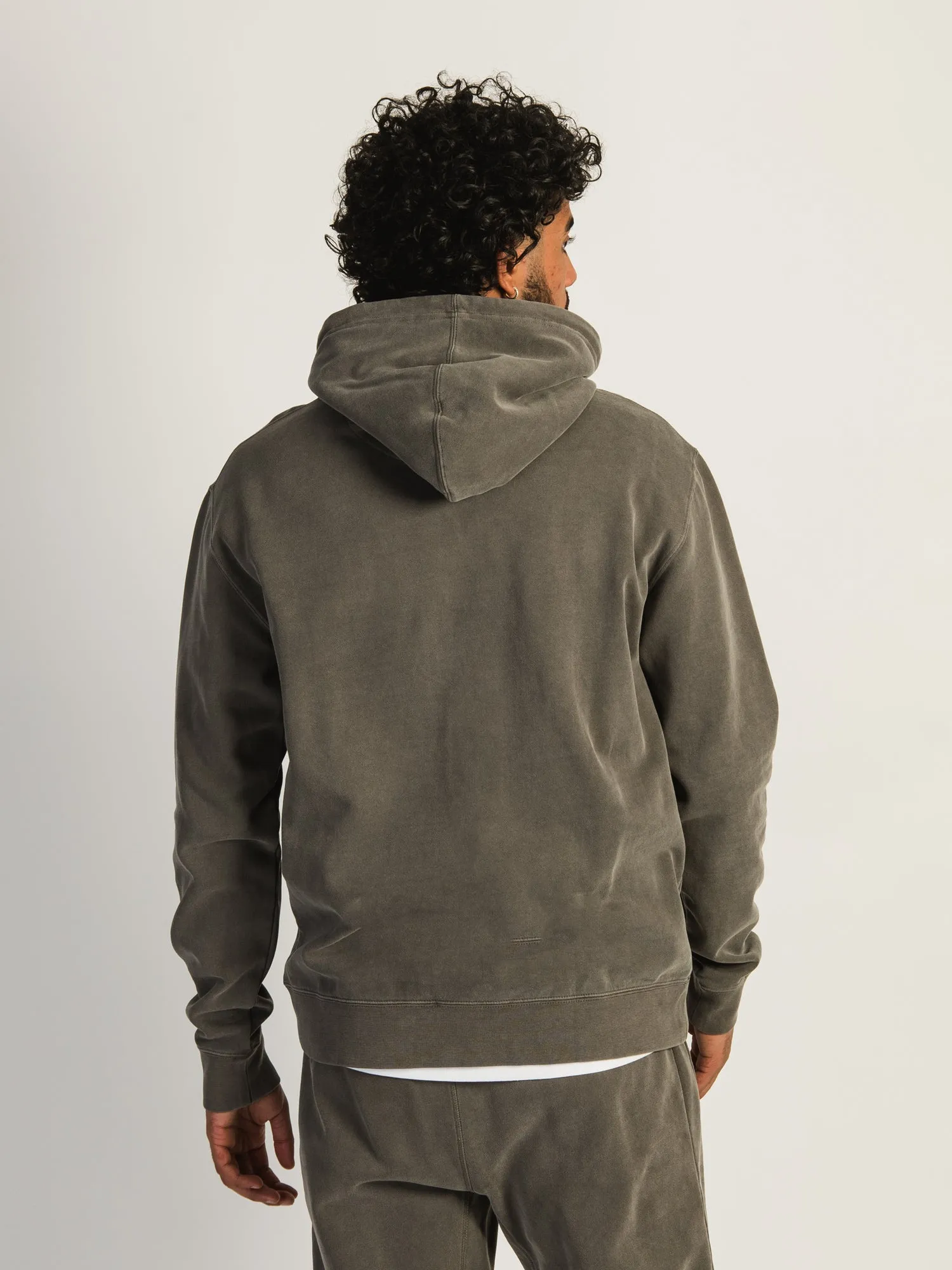 KOLBY PARKER GARMET DYE HOODIE - IRON sold by Kolby product image thumbnail 2