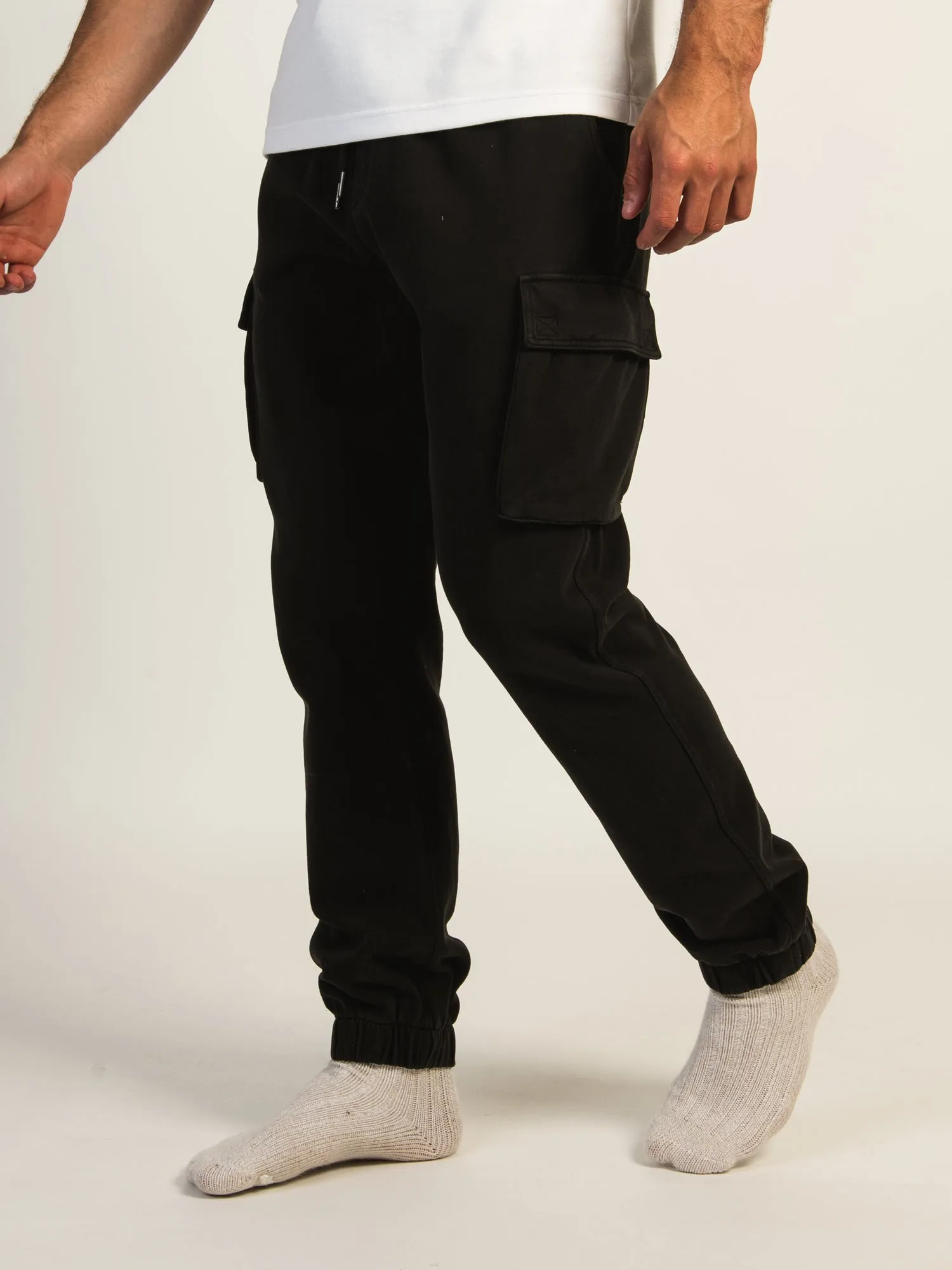 KOLBY VINTAGE WASH CARGO JOGGER - BLACK sold by Kolby product image thumbnail 3