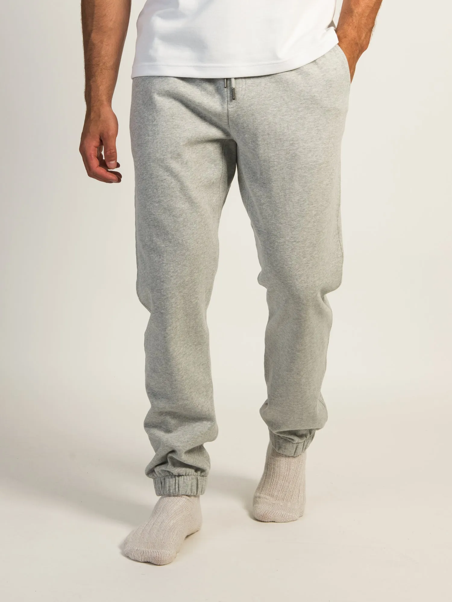 KOLBY VINTAGE WASH JOGGER - HEATHER GREY sold by Kolby
