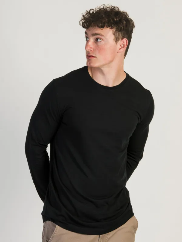 KOLBY LONG SLEEVE CREW NECK TEE sold by Kolby