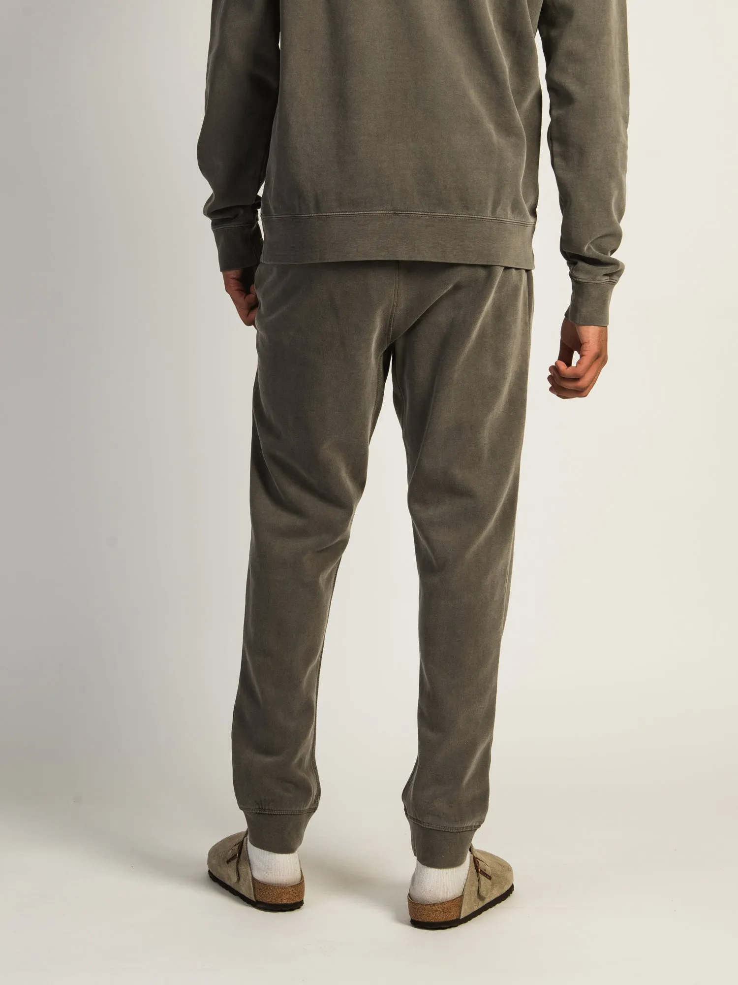 KOLBY PARKER GARMENT DYE SLIM JOGGER - IRON sold by Kolby product image thumbnail 4