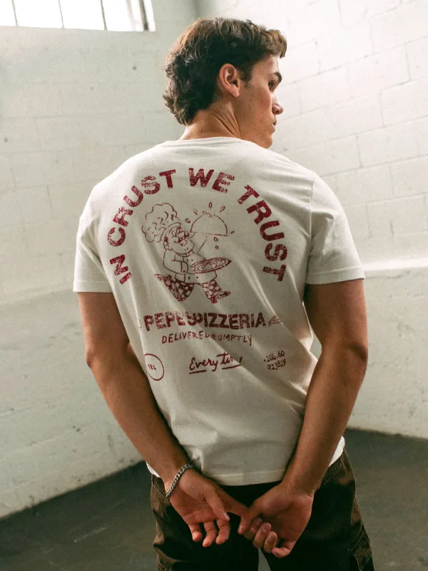 KOLBY GRAPHIC T-SHIRT- PEPE's PIZZERIA sold by Kolby