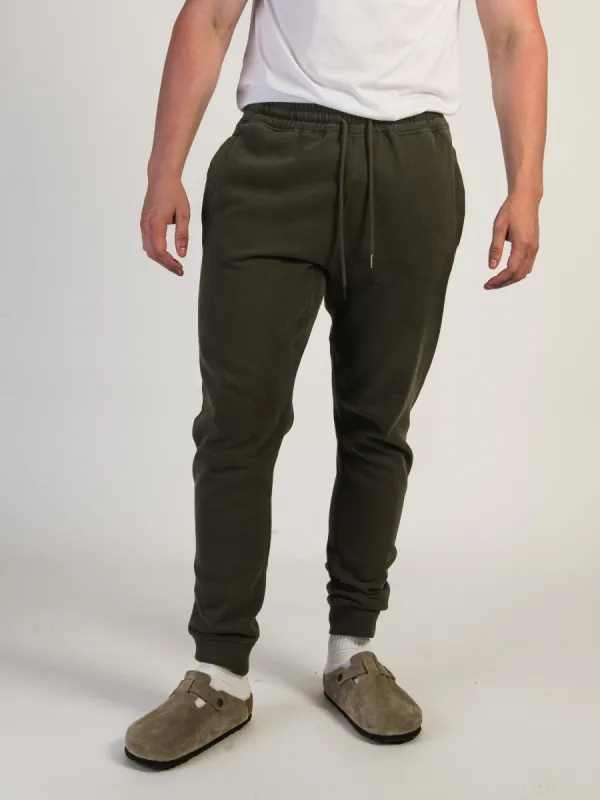 KOLBY GARMENT DYE SLIM JOGGER sold by Kolby