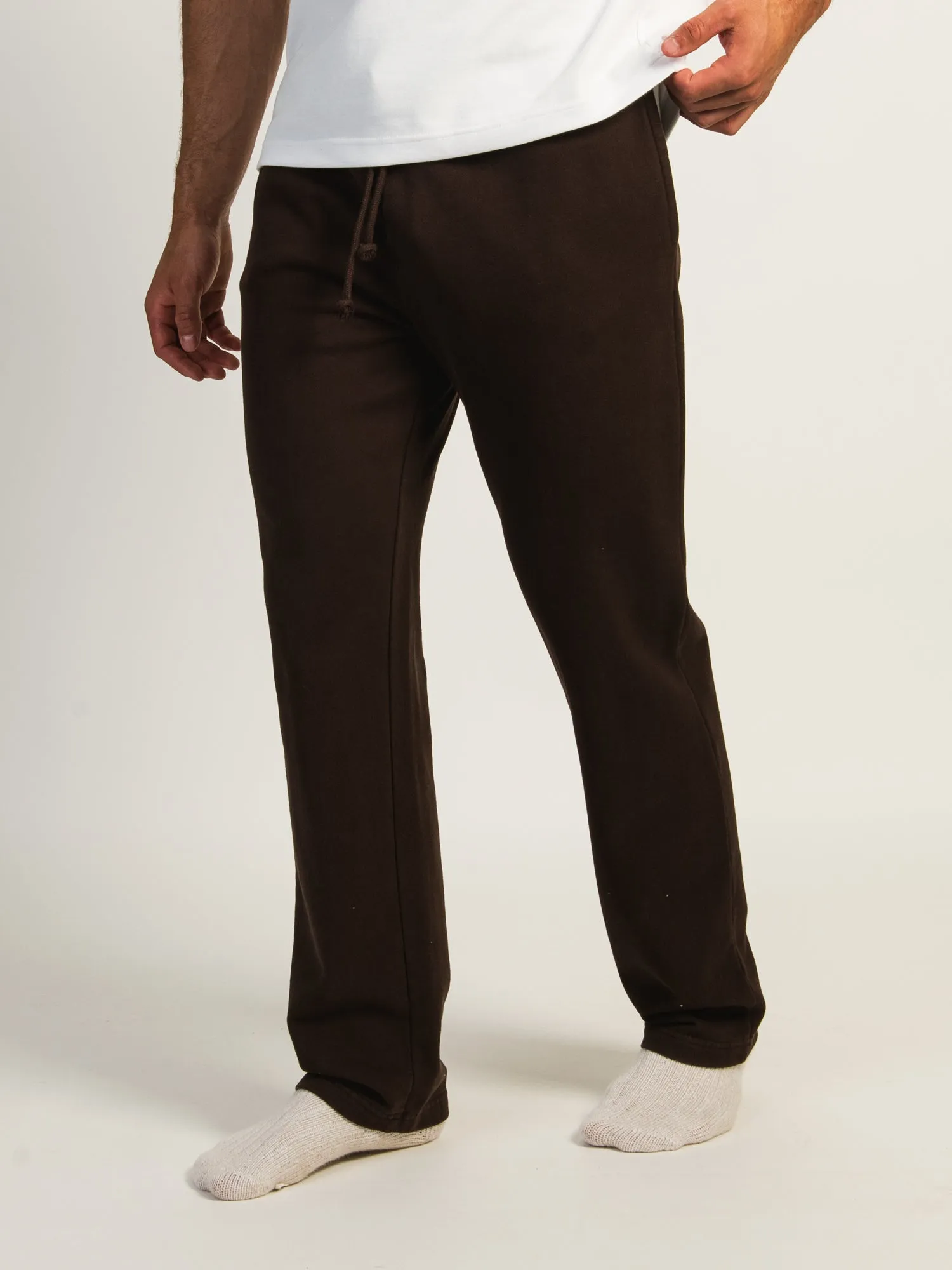 KOLBY VINTAGE WASH LOUNGE PANT - BROWN sold by Kolby product image thumbnail 3