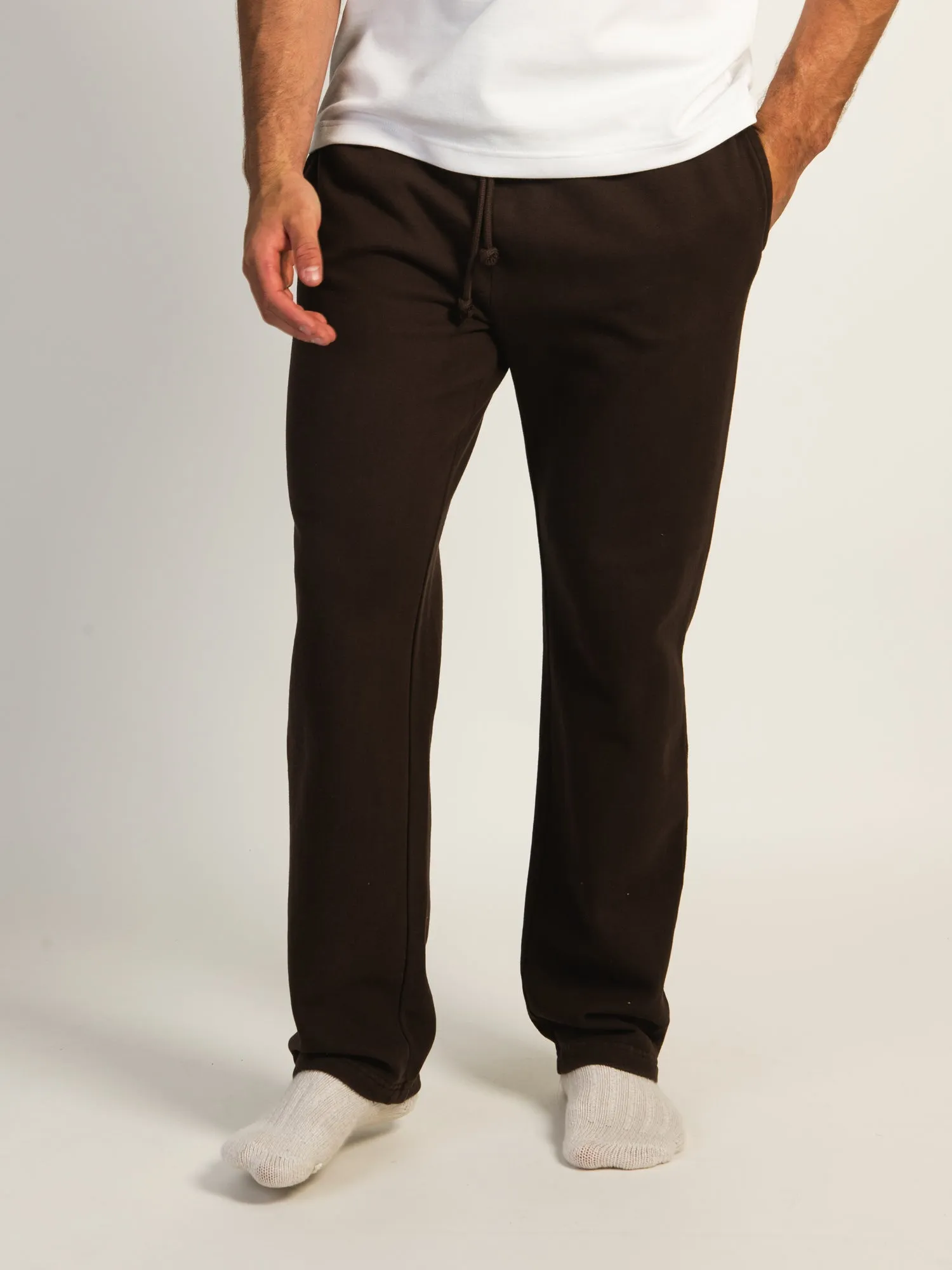 KOLBY VINTAGE WASH LOUNGE PANT - BROWN sold by Kolby