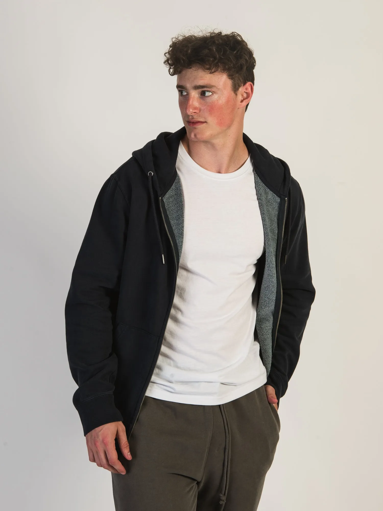 KOLBY RALLY ZIP FRONT HOODIE sold by Kolby