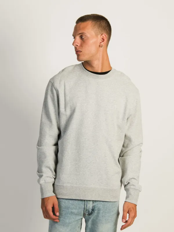 KOLBY PARKER VINTAGE WASH CREW - HEATHER GREY sold by Kolby