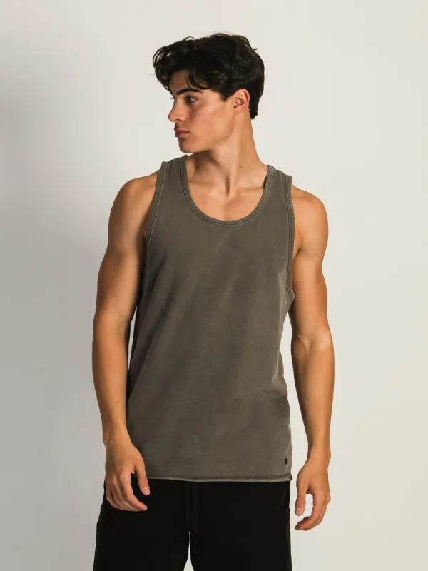 KOLBY RORY FRENCH TERRY TANK - IRON sold by Kolby
