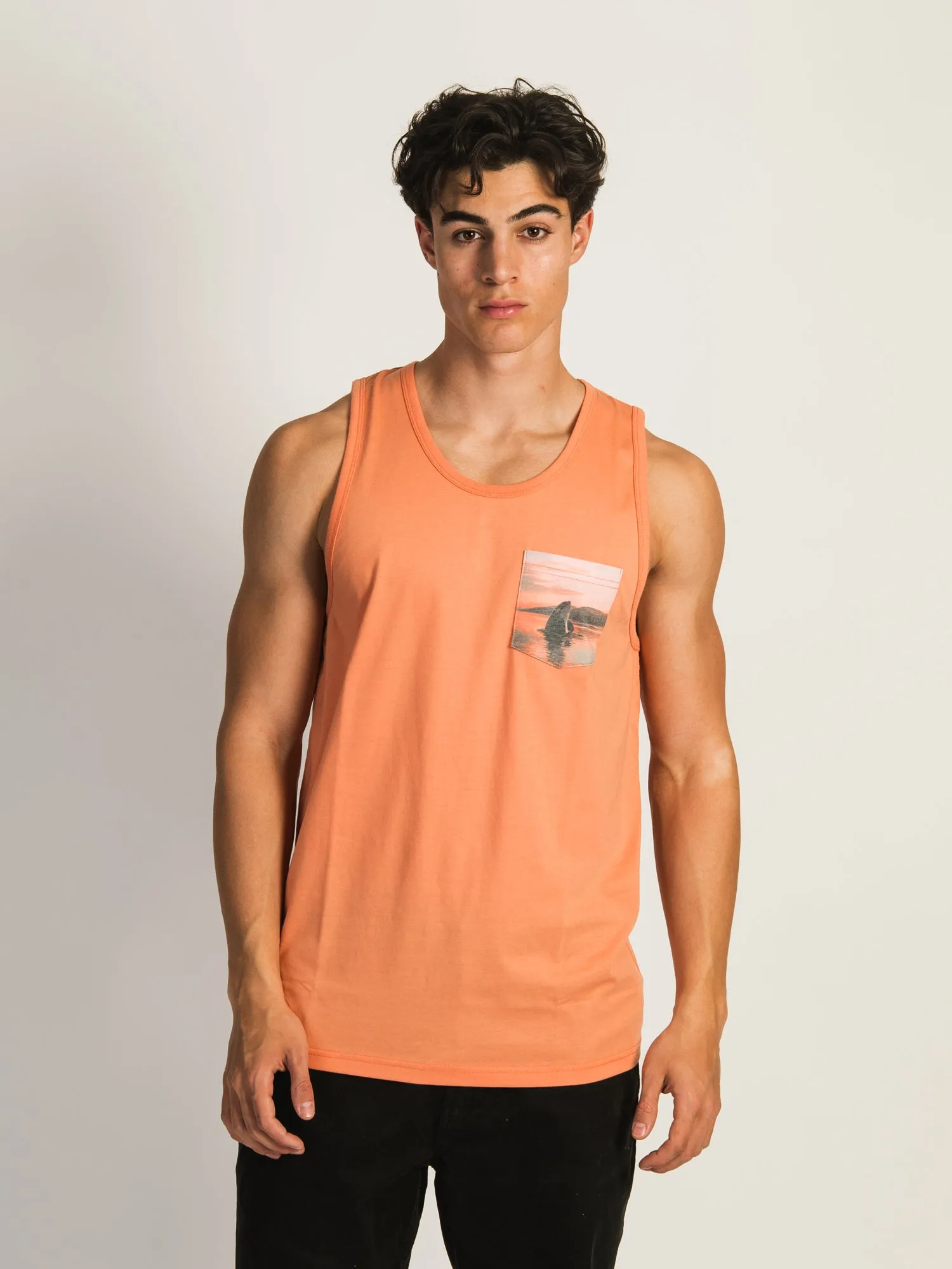 KOLBY POCKET TANK - CORAL sold by Kolby