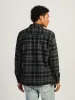 KOLBY OVERSIZED BUTTON UP - BLACK sold by Kolby