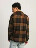 KOLBY OVERSIZED BUTTON UP - BROWN sold by Kolby