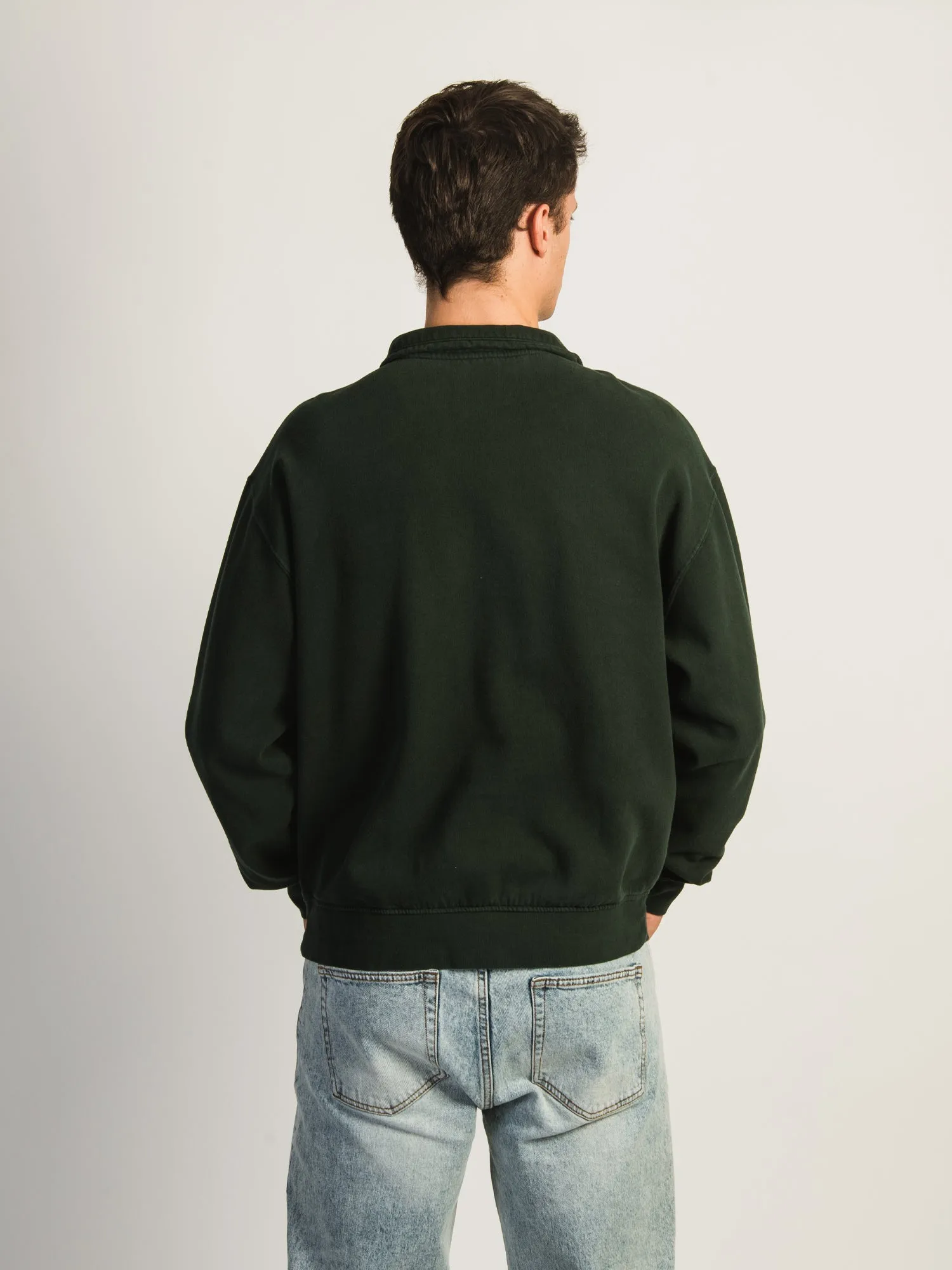 KOLBY PARKER VINTAGE WASH QUARTER ZIP - FOREST sold by Kolby product image thumbnail 2