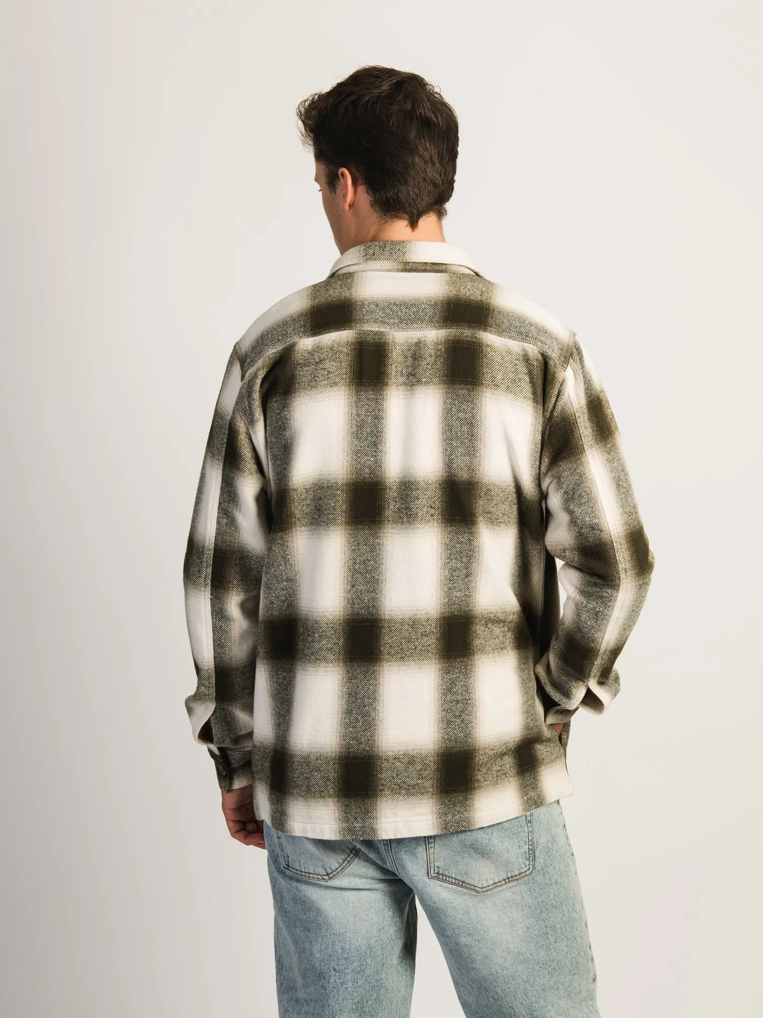 KOLBY OVERSIZED BUTTON UP - CREAM sold by Kolby product image thumbnail 3