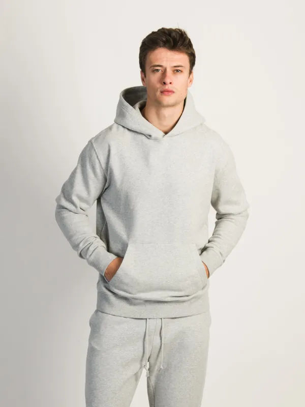 KOLBY PARKER VINTAGE WASH HOODIE - HEATHER GREY sold by Kolby