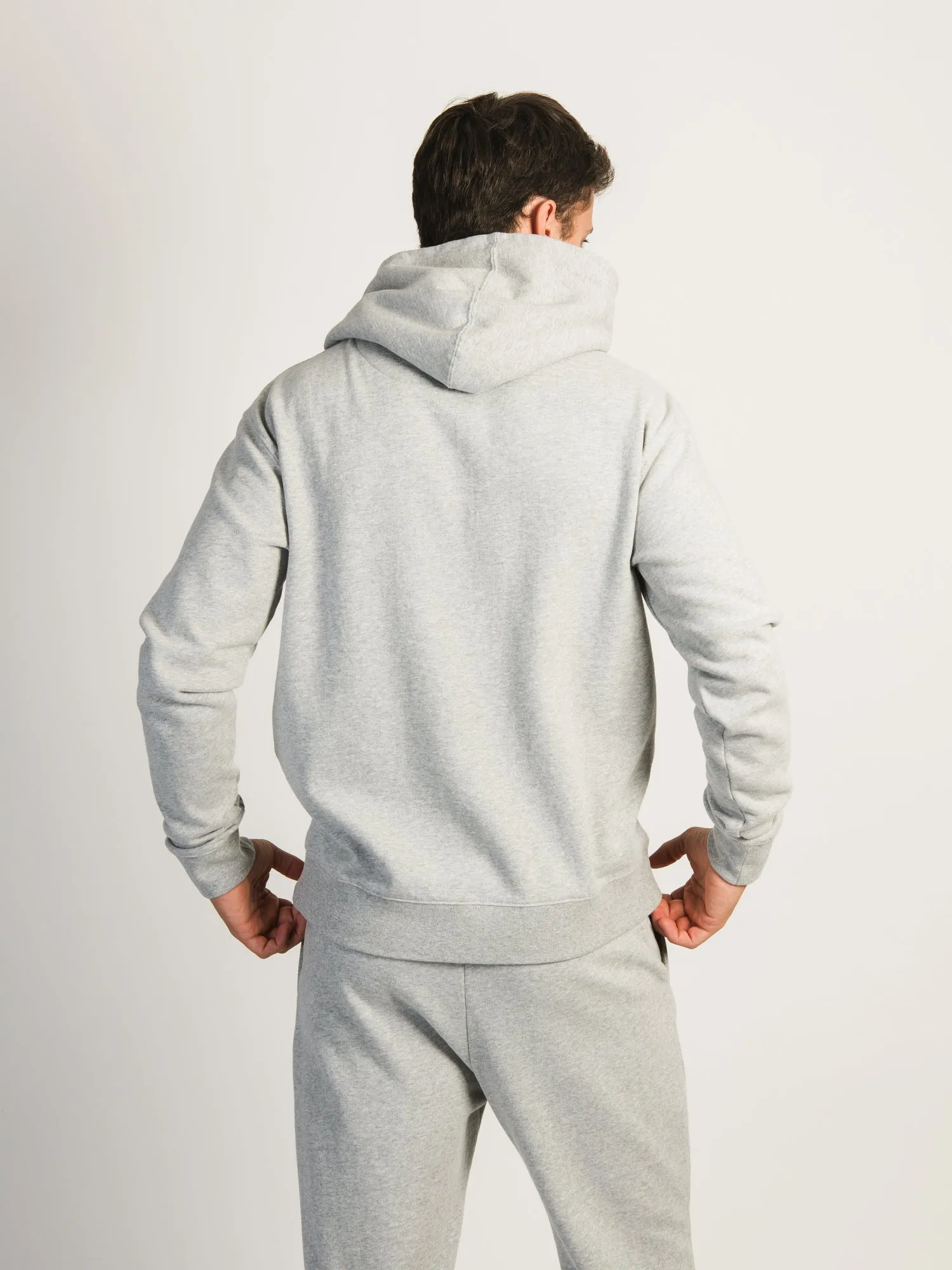 KOLBY PARKER VINTAGE WASH HOODIE - HEATHER GREY sold by Kolby product image thumbnail 2