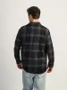 KOLBY CLASSIC PLAID BUTTON UP - BLUE sold by Kolby