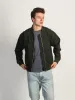 KOLBY CANVAS BOMBER - BLACK sold by Kolby
