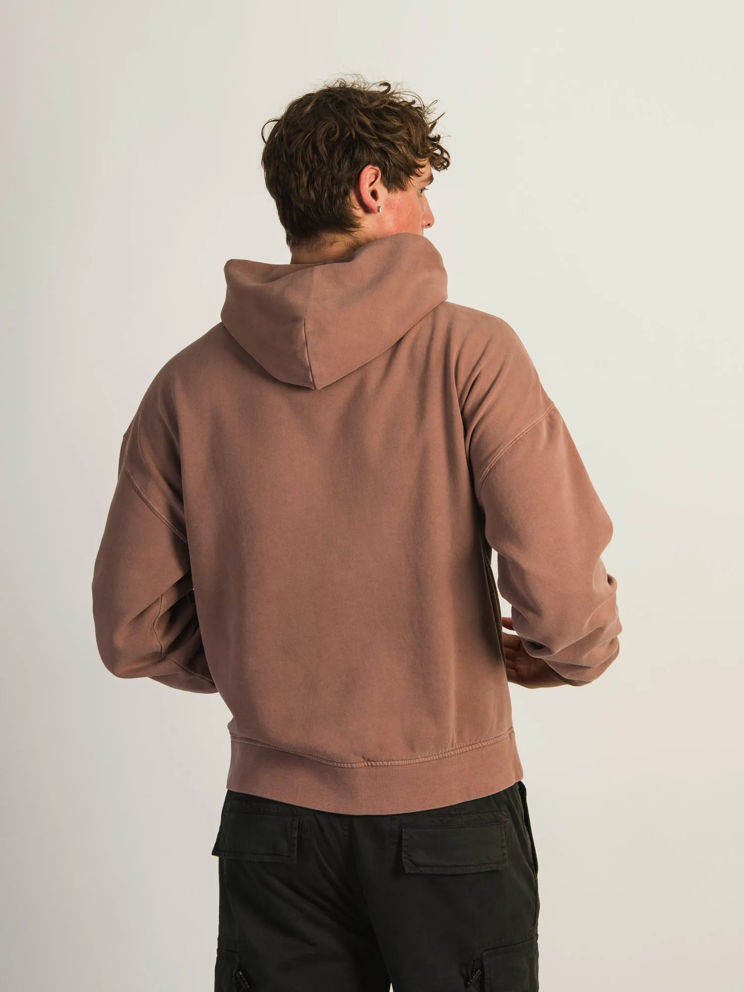 KOLBY RELAXED FIT HOODIE - BURGUNDY sold by Kolby product image thumbnail 2