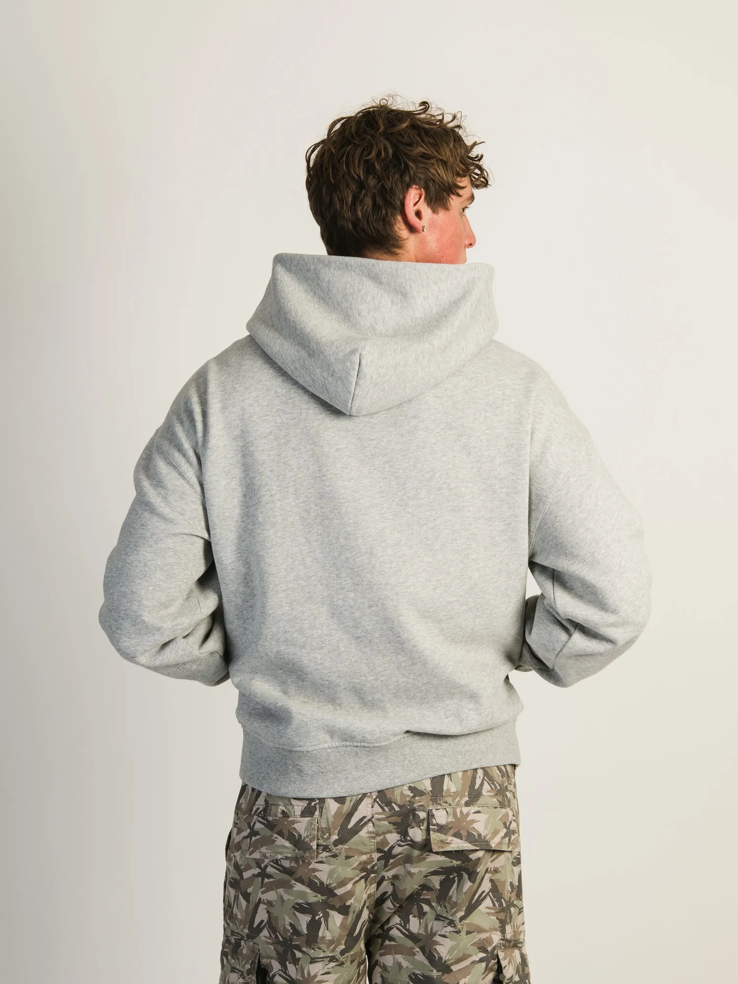 KOLBY RELAXED FIT HOODIE - HEATHER GREY sold by Kolby product image thumbnail 2