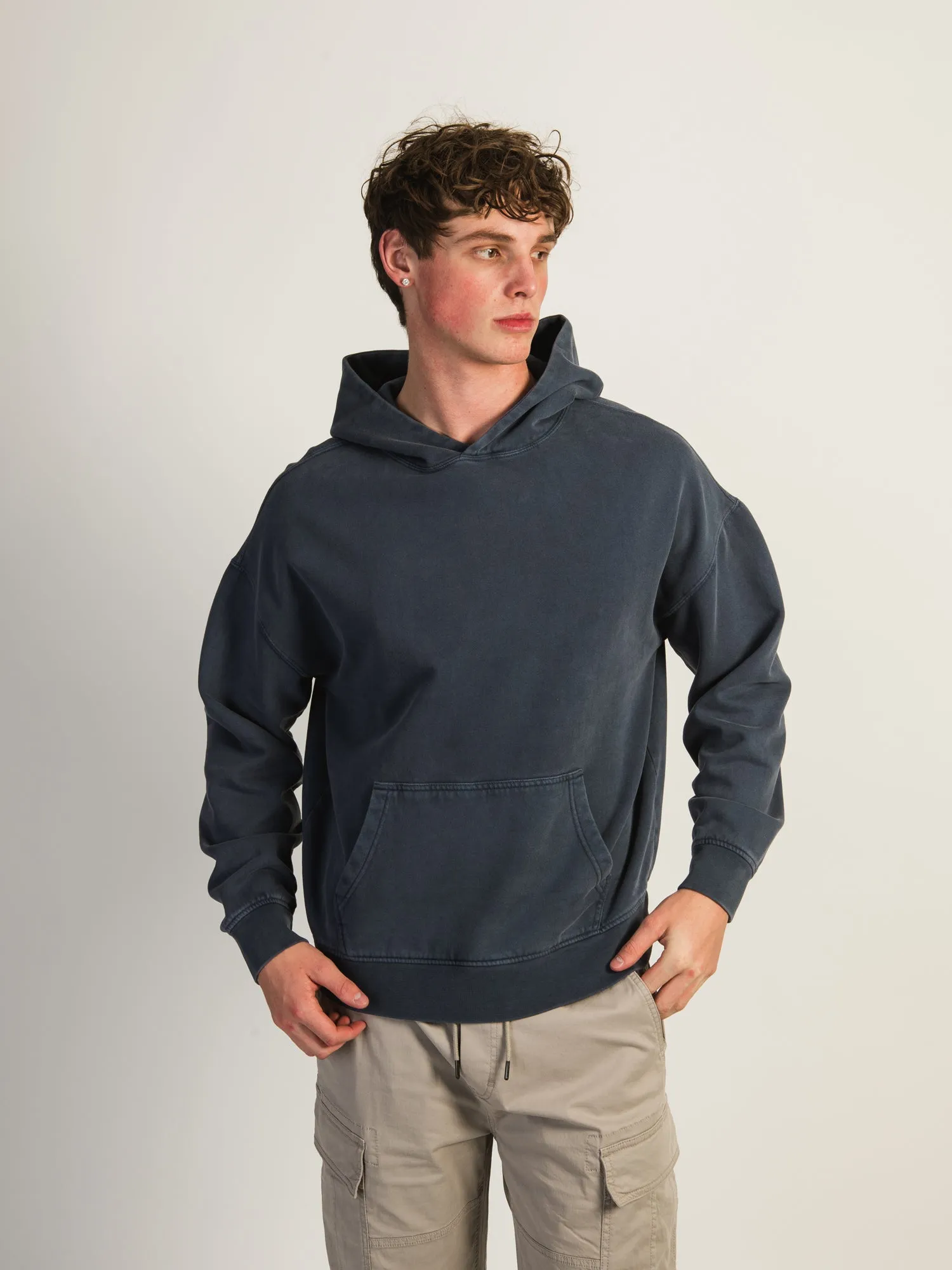 KOLBY RELAXED FIT HOODIE - BLUE sold by Kolby product image thumbnail 2