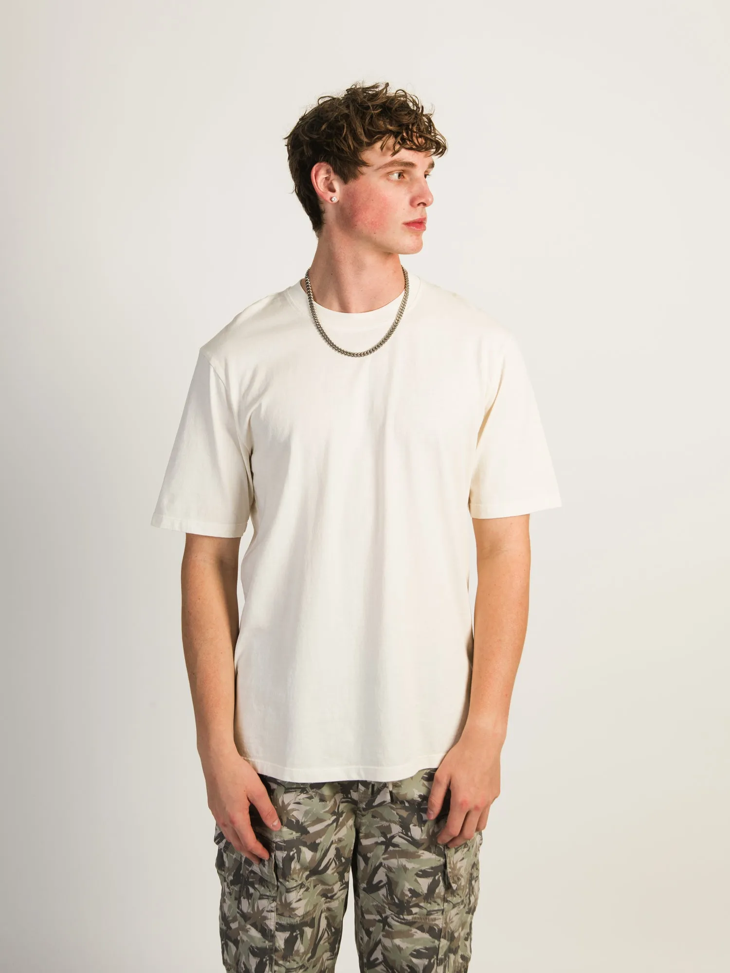 KOLBY OVERSIZED PREMIUM TEE - CREAM sold by Kolby product image thumbnail 2