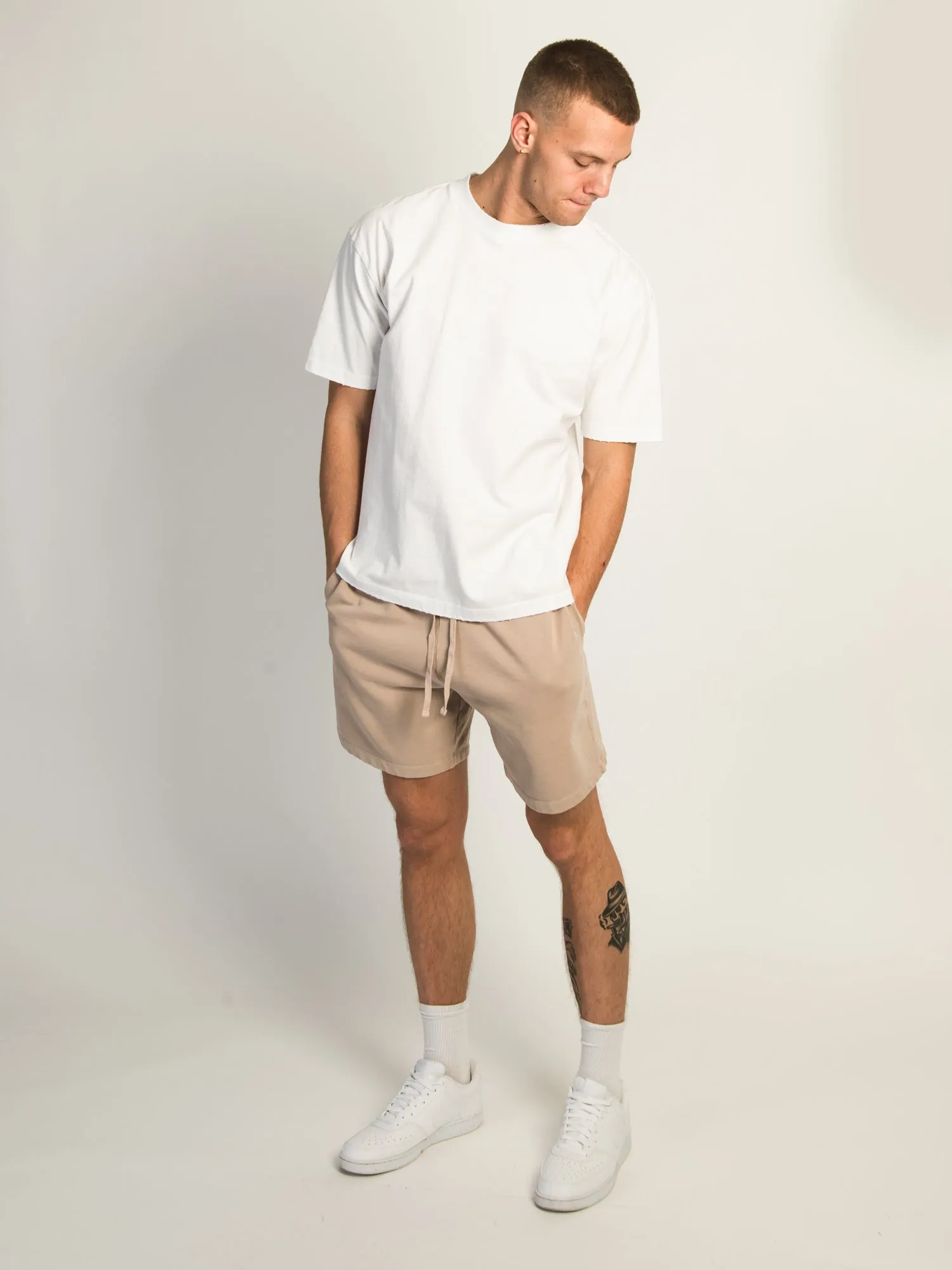 KOLBY FLEECE SHORT - PEBBLE sold by Kolby product image thumbnail 2