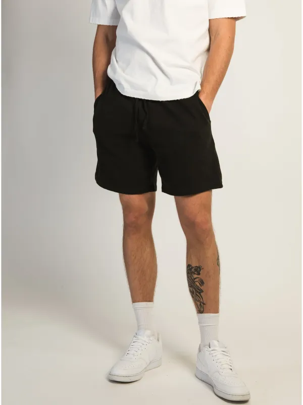 KOLBY FLEECE SHORT - BLACK sold by Kolby