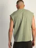 KOLBY MUSCLE TANK TOP - SAGE sold by Kolby