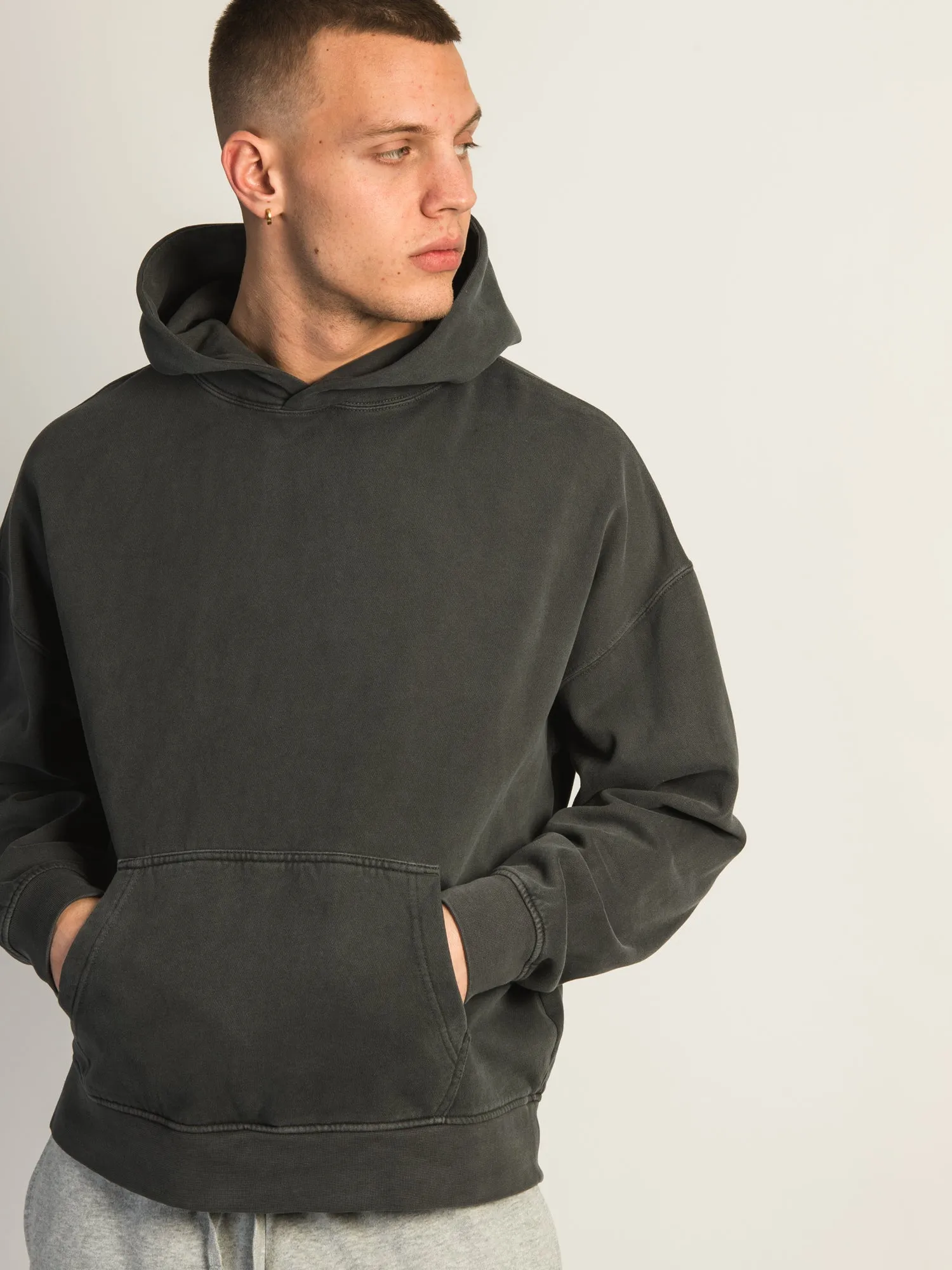KOLBY RELAXED FIT HOODIE - ASH sold by Kolby product image thumbnail 3