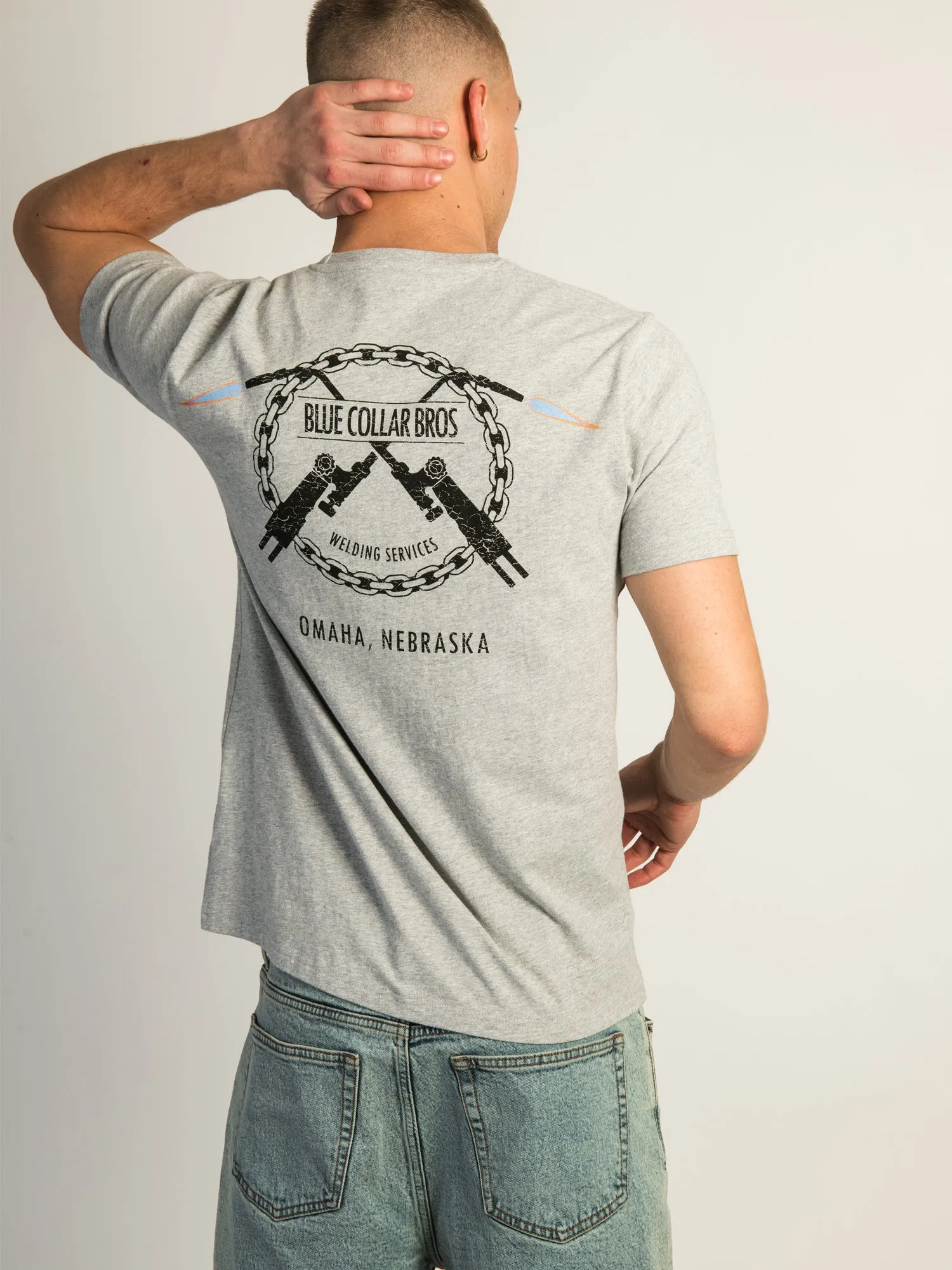 KOLBY GRAPHIC T-SHIRT- BLUE COLLAR BROS sold by Kolby