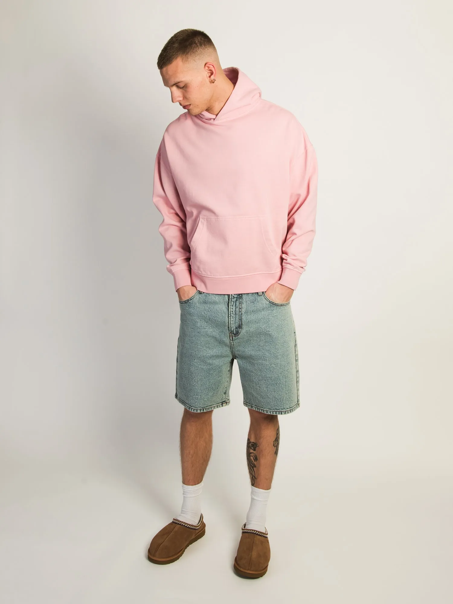 KOLBY RELAXED FIT HOODIE - PINK sold by Kolby product image thumbnail 2