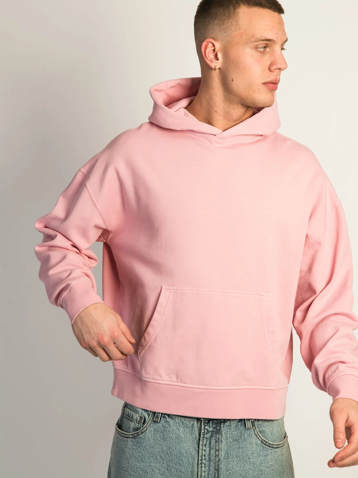 KOLBY RELAXED FIT HOODIE - PINK sold by Kolby product image thumbnail 3