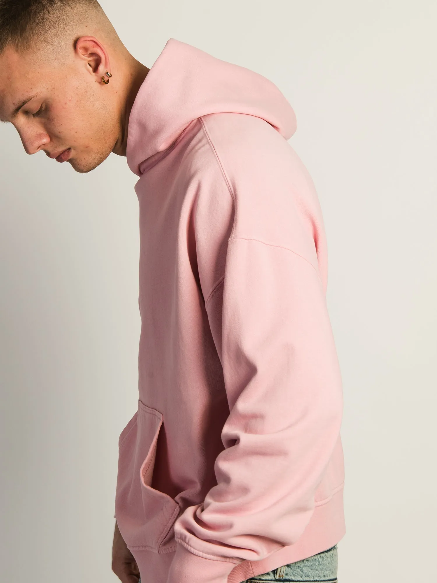 KOLBY RELAXED FIT HOODIE - PINK sold by Kolby product image thumbnail 5