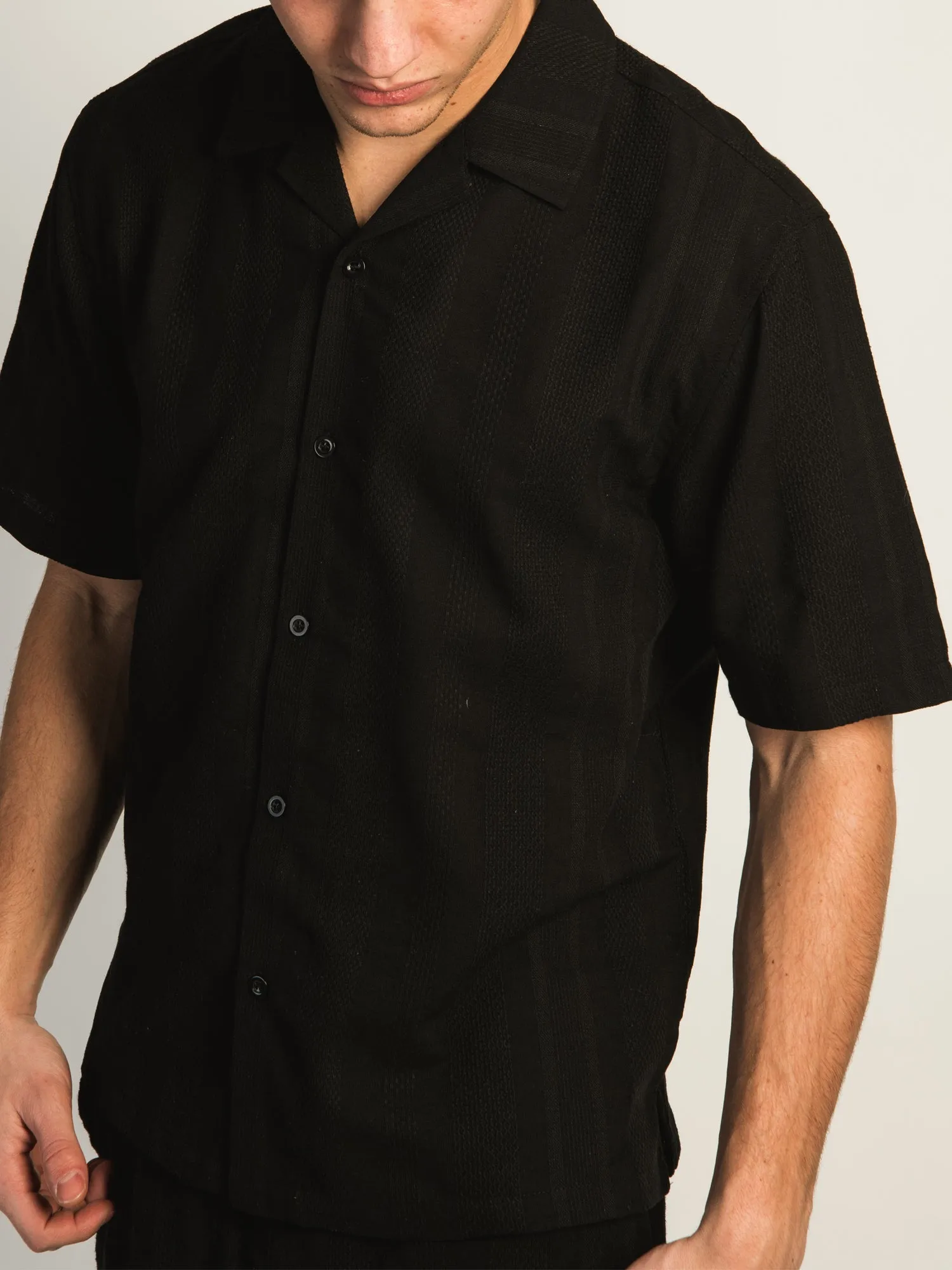 KOLBY BOXY FIT SHIRT - BLACK sold by Kolby product image thumbnail 3