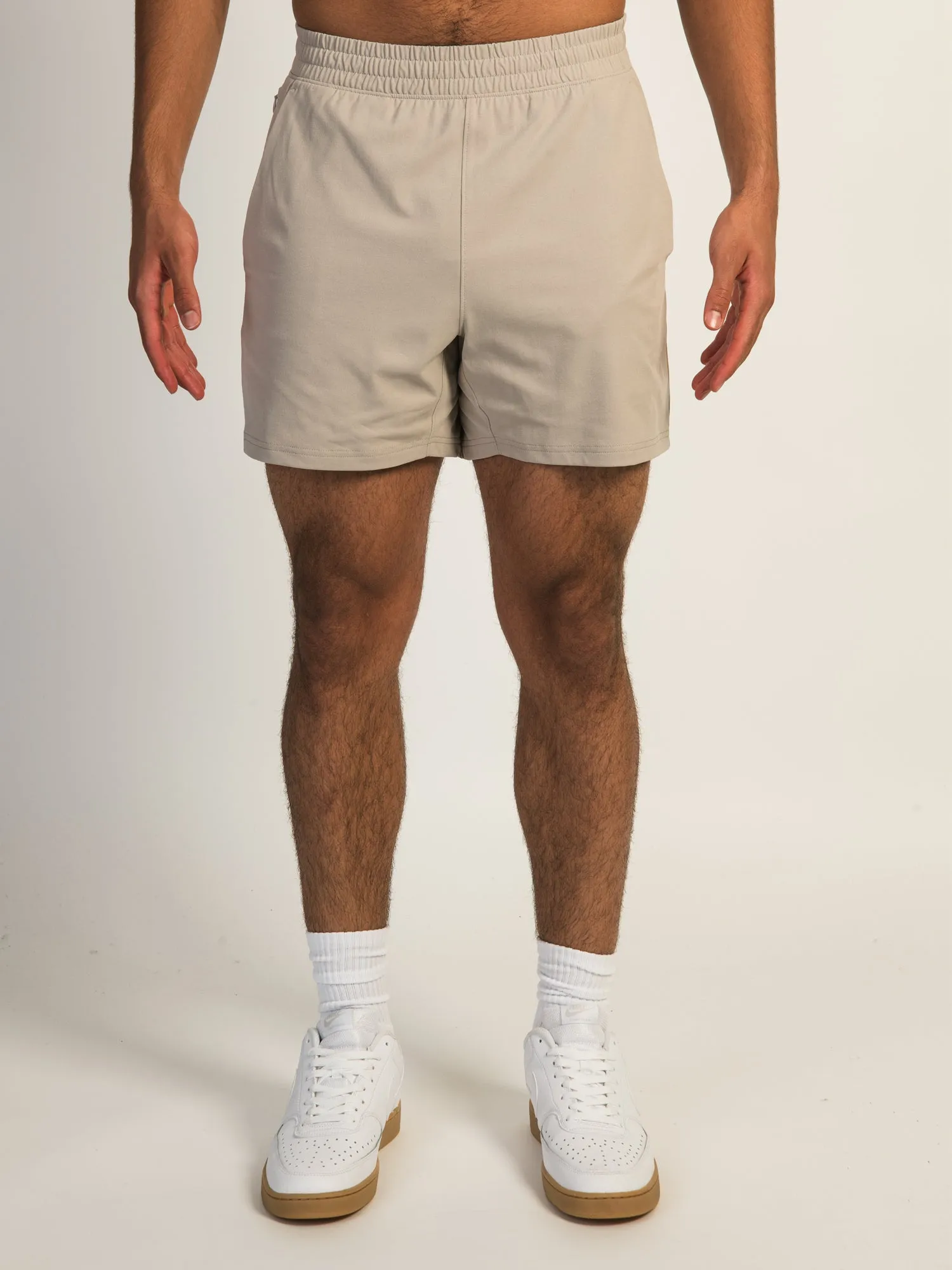 KOLBY KEEP COOL STRETCH PULL ON SHORT - PEBBLE sold by Kolby product image thumbnail 3