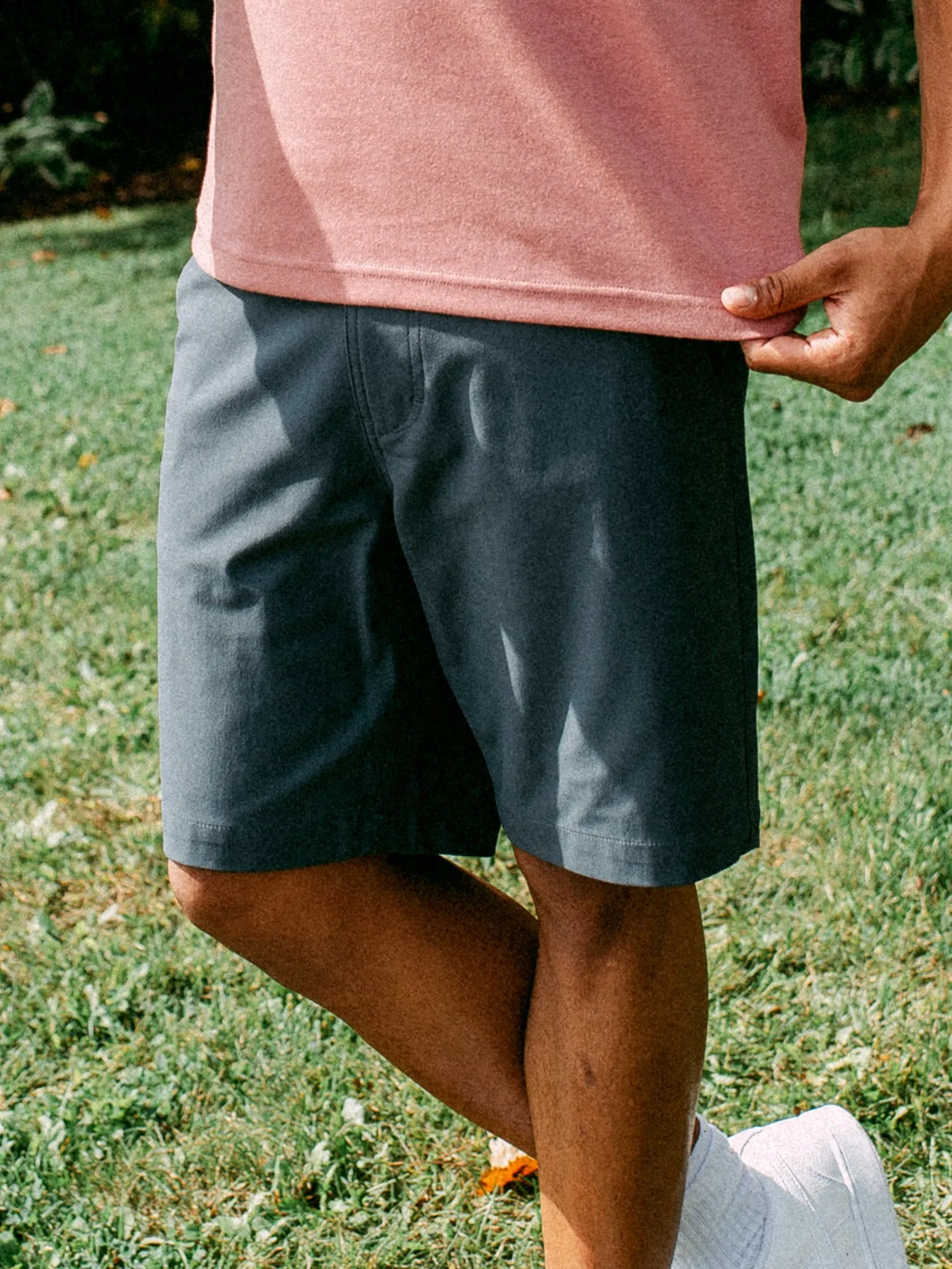 KOLBY KEEP COOL 9in STRETCH SHORT - ASH sold by Kolby