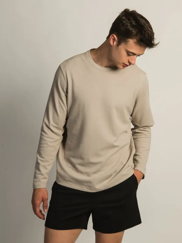 KOLBY KEEP COOL LONG SLEEVE - PEBBLE sold by Kolby