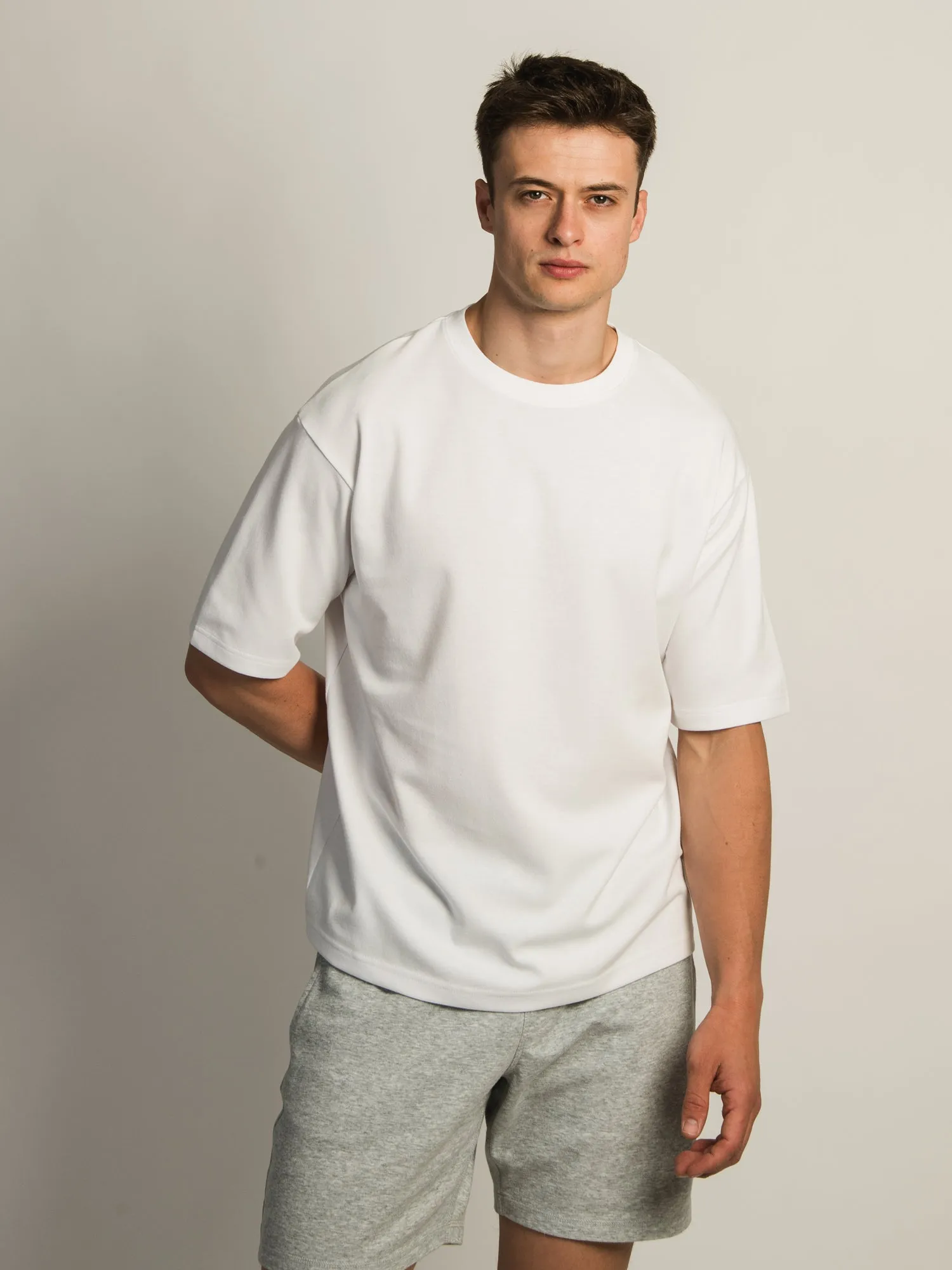 KOLBY KEEP COOL BOXY FIT TEE- WHITE sold by Kolby