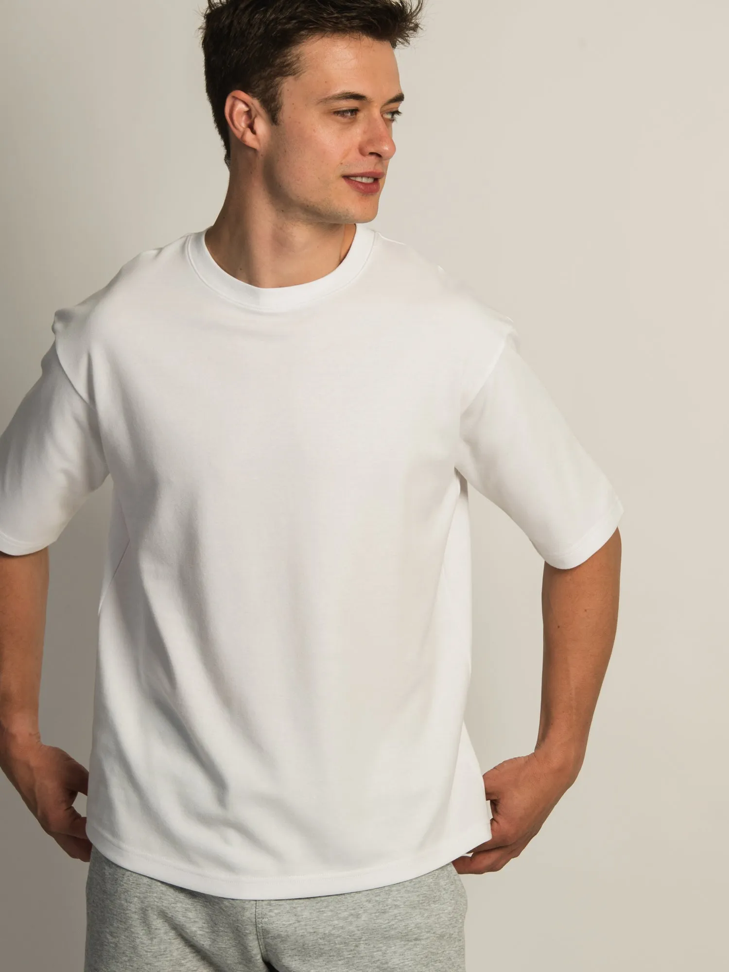 KOLBY KEEP COOL BOXY FIT TEE- WHITE sold by Kolby product image thumbnail 3