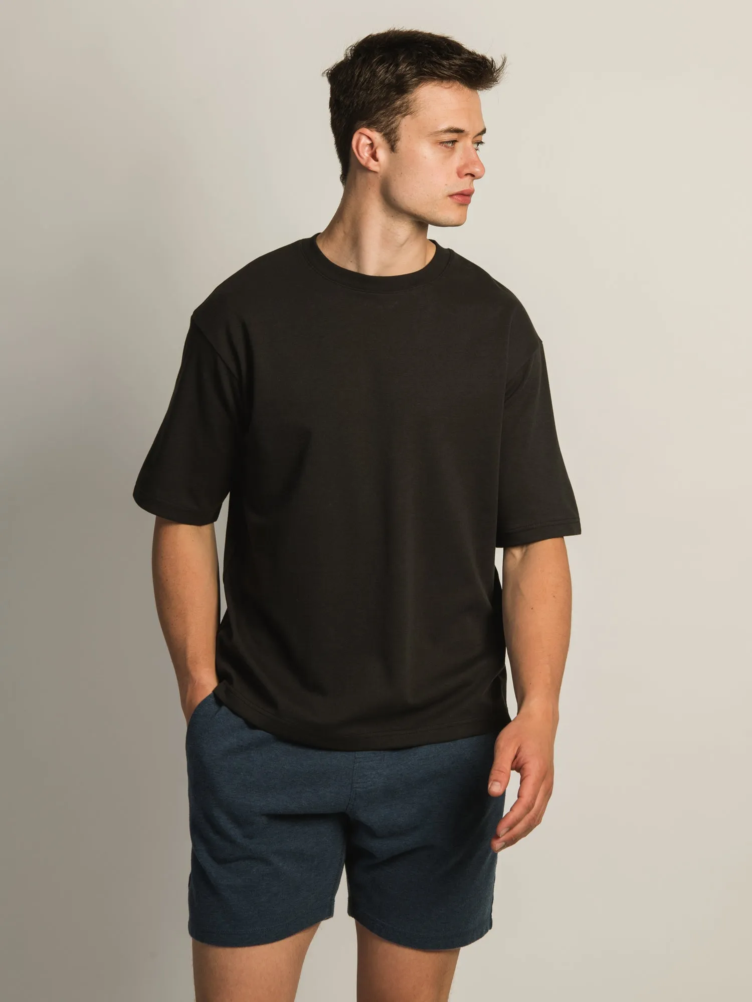 KOLBY KEEP COOL BOXY FIT TEE - BLACK sold by Kolby product image thumbnail 4