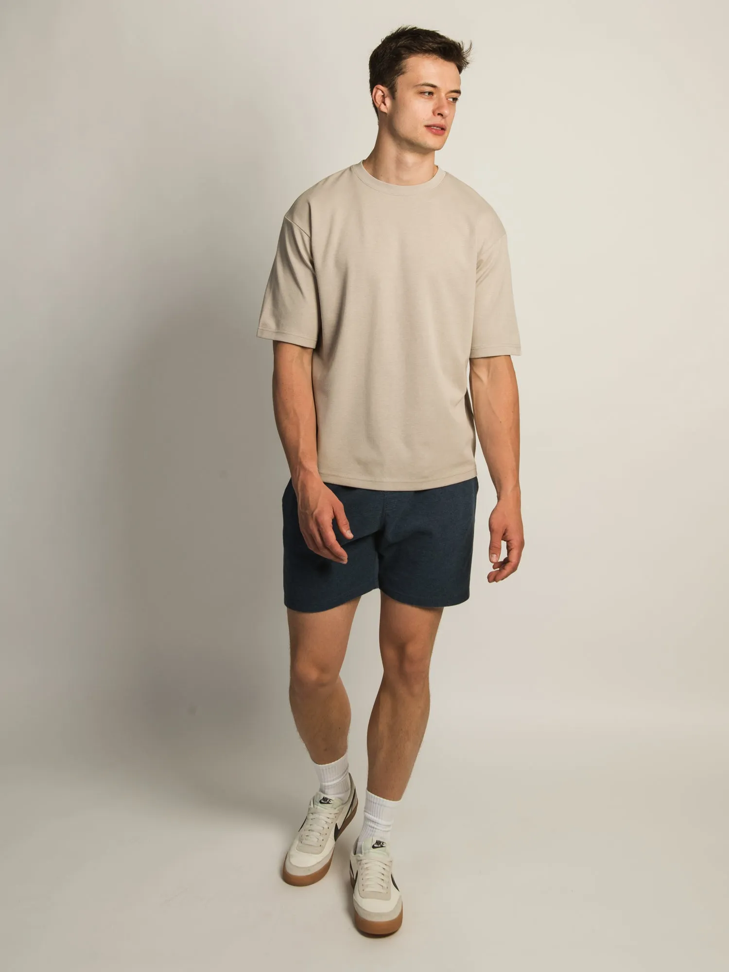 KOLBY KEEP COOL BOXY FIT TEE - PEBBLE sold by Kolby product image thumbnail 3